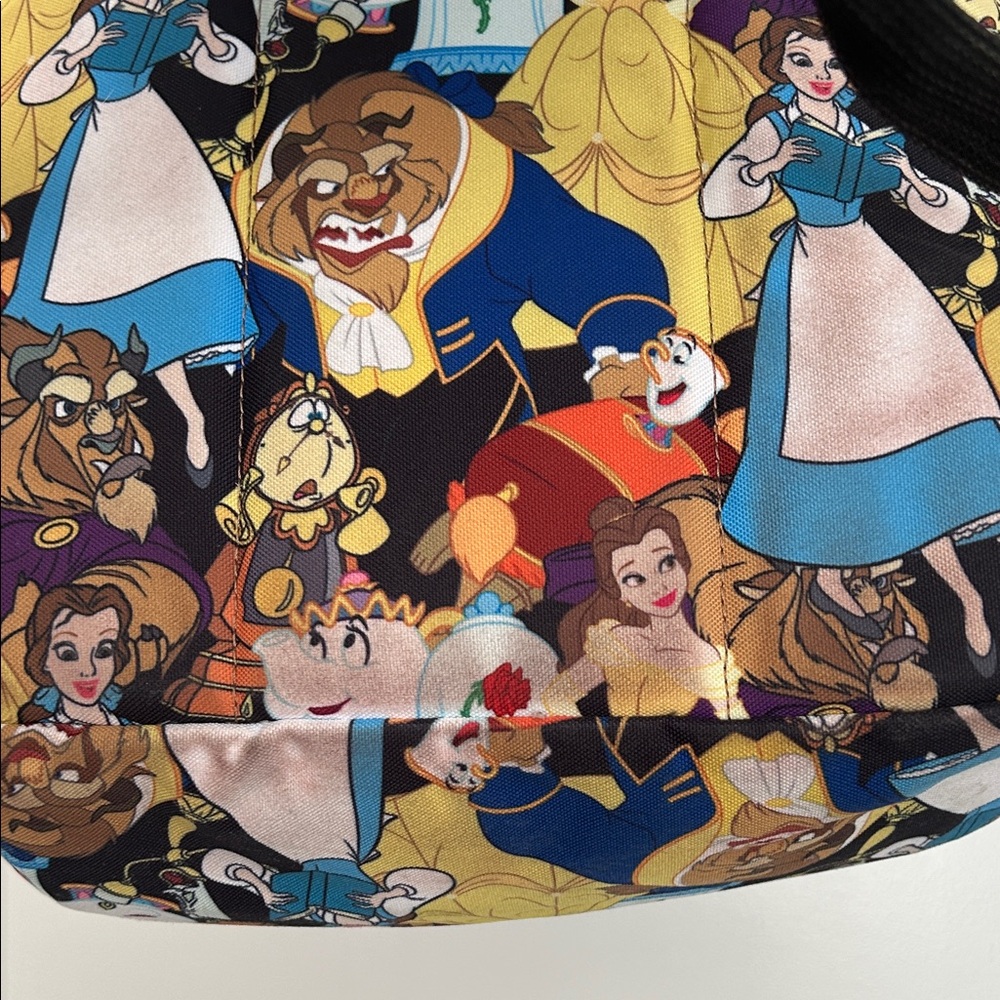 Loungefly Beauty and the Beast Character Print Backpack - Picture 6 of 6